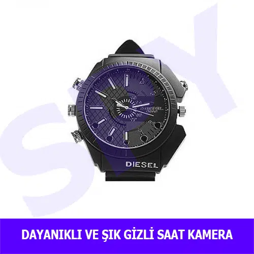 Dayanıklı ve Şık Güvenlik Saat Kamera