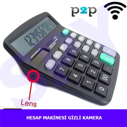 Hesap Makinesi Güvenlik Kamera