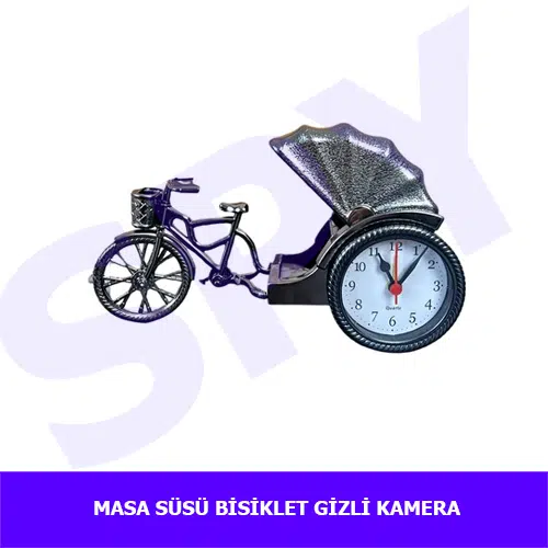 Masa Süsü Bisiklet Güvenlik Kamera