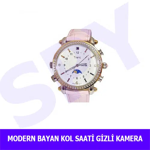 Modern Bayan Kol Saat Kamera