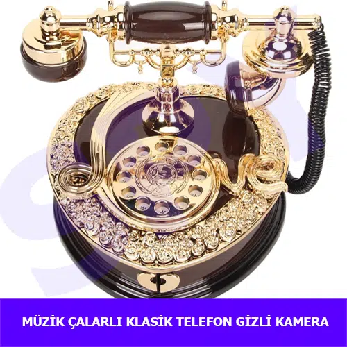 Müzik Çalarlı Klasik Telefon Güvenlik Kamera